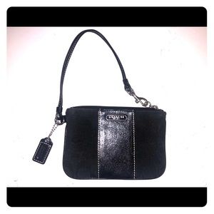 Black Coach Wristlet